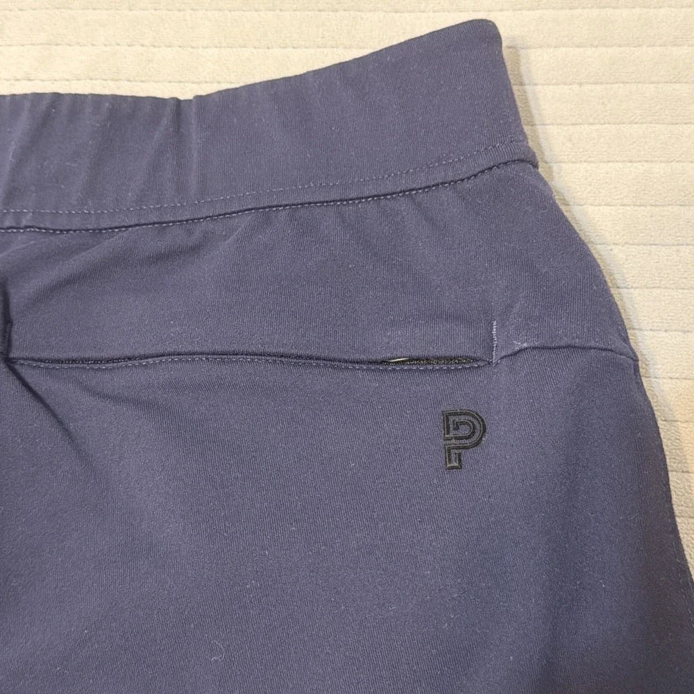 Public Rec All Day Everyday Joggers Mens 30x32 Blue Stretch Gym Pants Drawstring